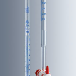 burettes acc. to mohr , borosilicate glass 3.3 , class as , clear glass ( marienfeld / ألماني )