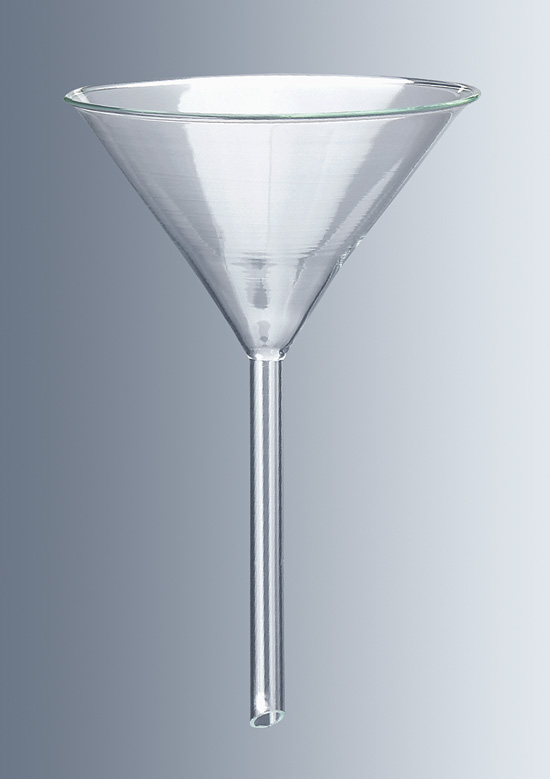 funnels , borosilicate glass 3.3 ( marienfeld / ألماني ) funnels , borosilicate glass 3.3 ( marienfeld / ألماني )