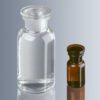 bottles with round shoulder , wide neck , clear glass ( marienfeld / ألماني )