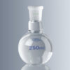 flat bottom flasks with standard ground joint , borosilicate glass 3.3 ( marienfeld , ألماني )