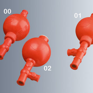 safety pipette fillers , made of red rubber ( marienfeld / ألماني )