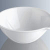 evaporating dishes (porcelain) , round bottom ( marienfeld / ألماني )
