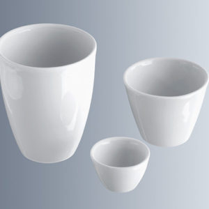 crucibles , porcelain , tall form ( marienfeld / ألماني )