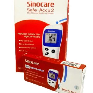 sinocare safe accu 2 blood glucose monitoring system