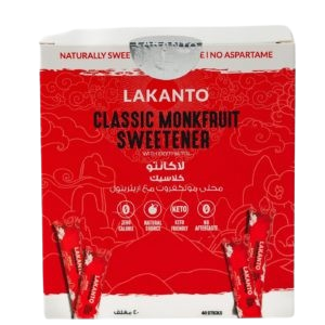lakanto sweetener 40 sticks