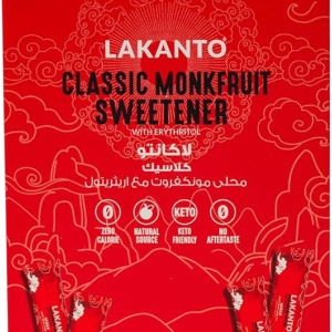 lakanto sweetener 100 sticks