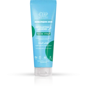 Home skin clinic acne prone skin facial scrub 100 ml