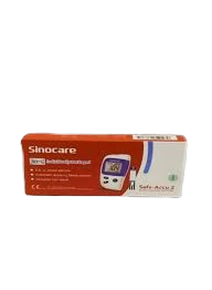 safe accu blood glucose test strips 50 strips